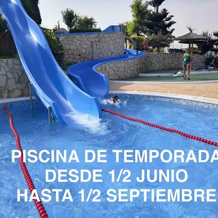 A H Rentals Columbra Amplio Adosado A 100 Mtrs Playa Piscina Parking Peniscola Exterior photo